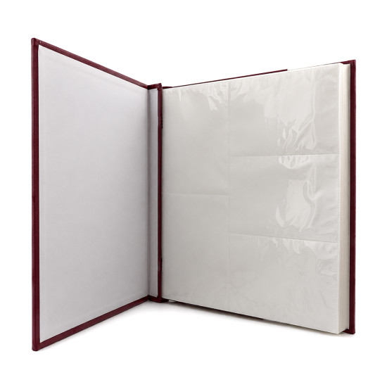 Фотоальбом 10x15см 500 фото GEDEON CR46500WB CLASSIC BURGUNDY box (в коробці)