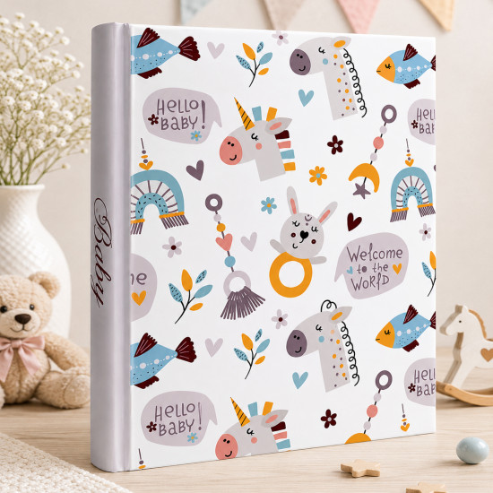 Фотоальбом самоклейка 40 стор. EVG 20sheet S29x32 Baby Pattern
