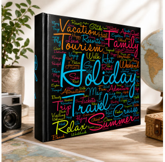 Фотоальбом 10x15см 300 фото EVG BKM46300(2-up) HOLIDAYS BLACK