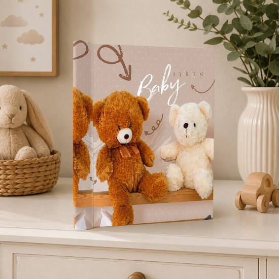 Фотоальбом самоклейка 40стр. 22х32см UFO 20sheet S22x32 Baby Friends