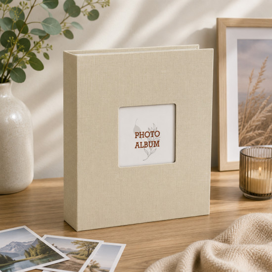 Фотоальбом 10x15см 200 фото UFO PP-46200 Beige