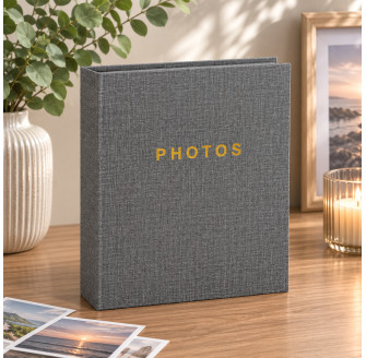 Фотоальбом 10x15см 200 фото UFO PP-46200 Classic Grey