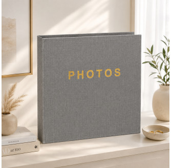 Фотоальбом 400 фото 10x15см UFO PP-46400 Classic Grey
