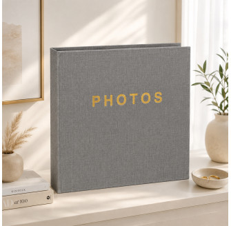 Фотоальбом 400 фото 10x15см UFO PP-46400 Classic Grey