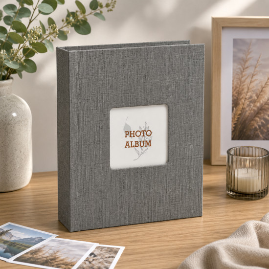 Фотоальбом 10x15см 200 фото UFO PP-46200 Grey