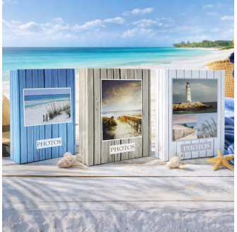 Фотоальбом 10x15см 304 фото GEDEON DPH46304/2 BEACH blue