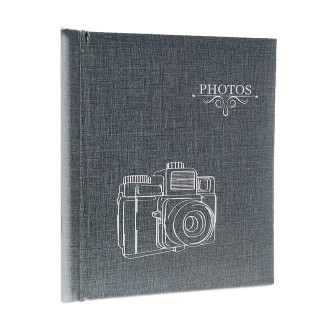 Фотоальбом-самоклейка 60стор. 23x28см GEDEON DRS30 CAMERA2 DARK