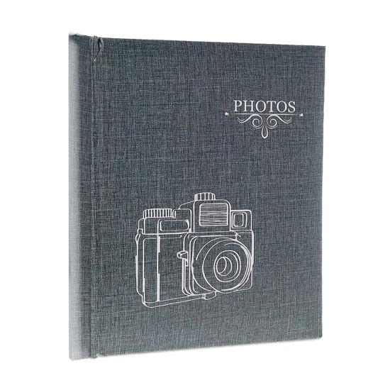 Фотоальбом-самоклейка 60стор. 23x28см GEDEON DRS30 CAMERA2 DARK