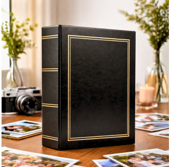 Фотоальбом 10x15см 304 фото GEDEON DPH46304/2 CLASSIC BLACK(B)