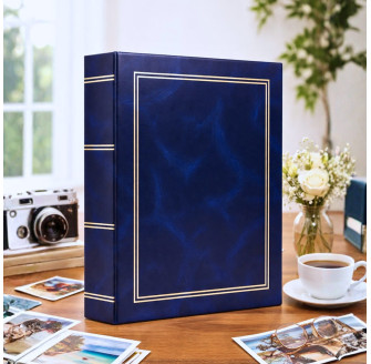 Фотоальбом 10x15см 304 фото GEDEON DPH46304/2 CLASSIC BLUE(B)