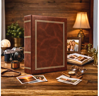 Фотоальбом 10x15см 304 фото GEDEON DPH46304/2 CLASSIC BROWN(B)