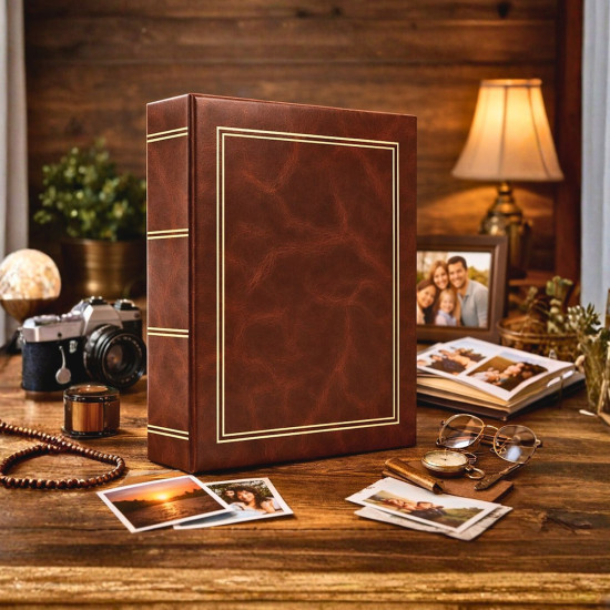 Фотоальбом 10x15см 304 фото GEDEON DPH46304/2 CLASSIC BROWN(B)