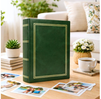 Фотоальбом 10x15см 304 фото GEDEON DPH46304/2 CLASSIC GREEN(B)