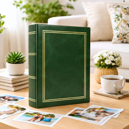 Фотоальбом 10x15см 304 фото GEDEON DPH46304/2 CLASSIC GREEN(B)