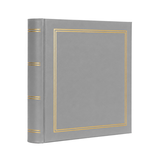 Фотоальбом 10x15см 200 фото GEDEON B46200S CLASSIC GREY(B)