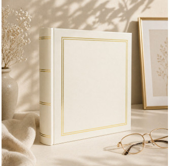 Фотоальбом 10x15см 200 фото GEDEON B46200MS CLASSIC WHITE