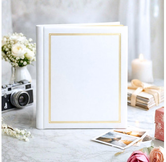 Фотоальбом самоклейка 40стор. 23x28см GEDEON DRS20 CLASSIC WHITE 