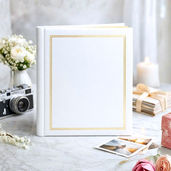 Фотоальбом самоклейка 40стор. 23x28см GEDEON DRS20 CLASSIC WHITE 