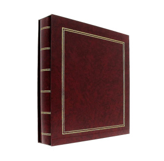 Фотоальбом 10x15см 500 фото GEDEON CR46500WB CLASSIC BURGUNDY box  (в коробці)
