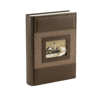 Фотоальбом 15x21см 100 фото GEDEON KD68100 FASHION BROWN