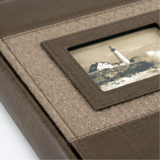Фотоальбом 10x15см 500 фото GEDEON KD46500 FASHION BROWN 