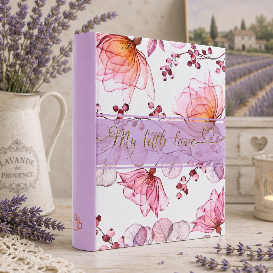 Фотоальбом 10x15см 200 фото GEDEON B46200S FLORID lilac