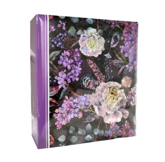 Фотоальбом самоклейка 100 стор. 23x29см GEDEON DRS50 FLOWER 11 violet