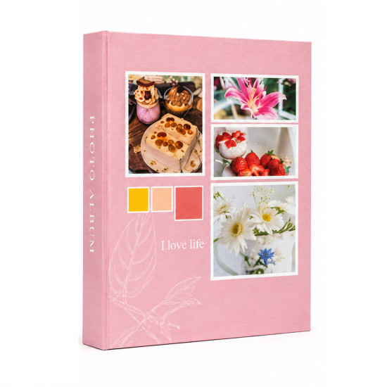 Фотоальбом 10х15см 100 фото GEDEON MM46100 LIFE rose 