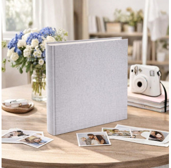 Фотоальбом 60 стор. 29x32см GEDEON DBCL30 LINEN ASH