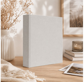Фотоальбом 10x15см 200 фото GEDEON DPH46200 LINEN ASH(B)