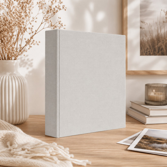 Фотоальбом 10x15см 200 фото GEDEON DPH46200 LINEN ASH(B)