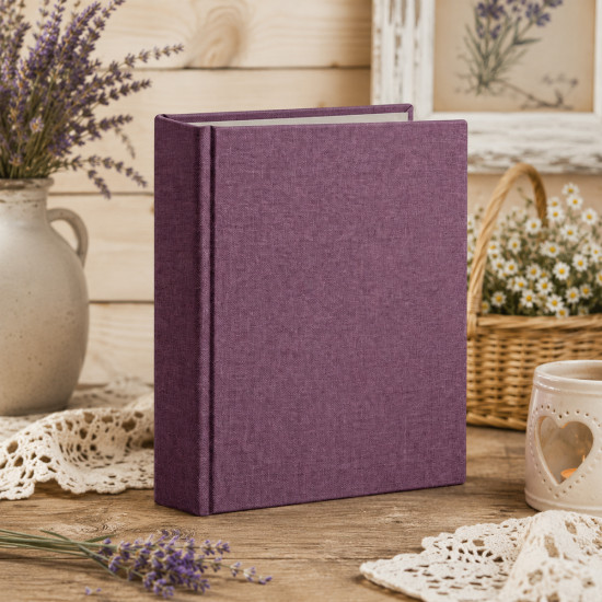 Фотоальбом 10x15см 200 фото GEDEON DPH46200 LINEN BERRY(B)