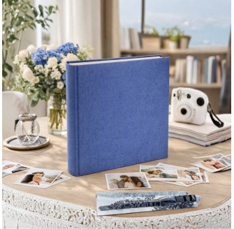 Фотоальбом 100 стор. 29x32см GEDEON DBCL50 LINEN BLUE