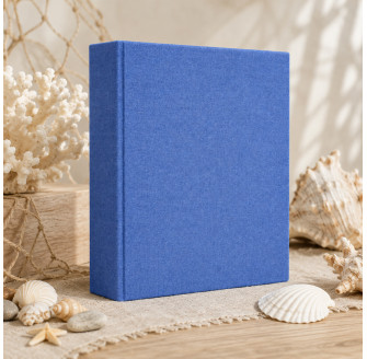 Фотоальбом 13x18см 200 фото GEDEON KD57200 LINEN BLUE 