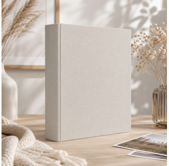 Фотоальбом 10x15см 200 фото GEDEON DPH46200 LINEN CREAM(B)