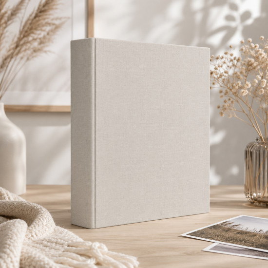 Фотоальбом 10x15см 200 фото GEDEON DPH46200 LINEN CREAM(B)