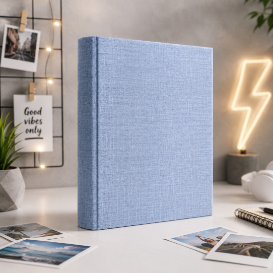 Фотоальбом 10x15см 200 фото GEDEON KDH46200 LINEN DENIM