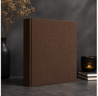 Фотоальбом 10x15см 200 фото GEDEON KDH46200 LINEN  ESPRESSO