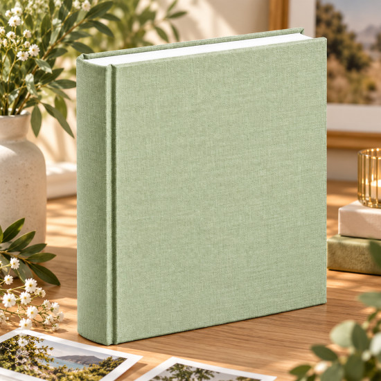 Фотоальбом 10x15см 500 фото GEDEON KD46500 LINEN EUCALYPTUS