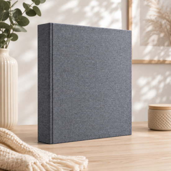 Фотоальбом 10x15см 200 фото GEDEON DPH46200 LINEN GREY(B)