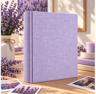 Фотоальбом 10x15см 300 фото GEDEON KD46300/2 LINEN LAVENDER