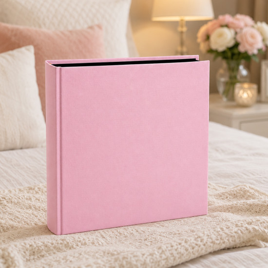 Фотоальбом GEDEON DBCL50 LINEN PEONY(B) на 100 чорних стор. 29x32см