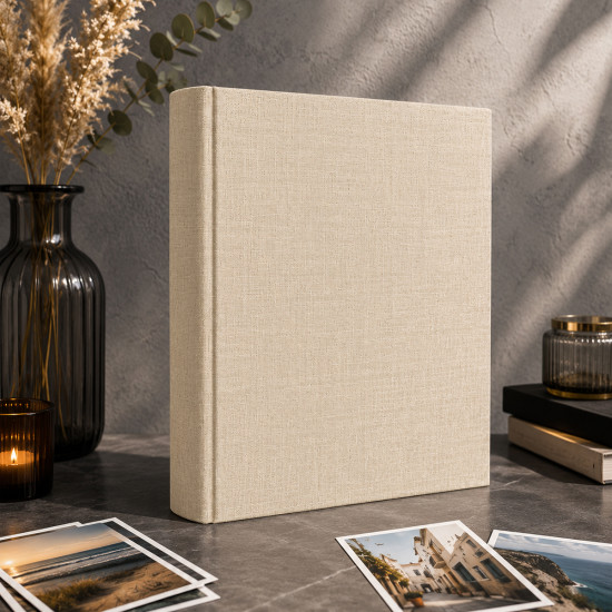 Фотоальбом 10x15см 200 фото GEDEON KDH46200 LINEN SAND