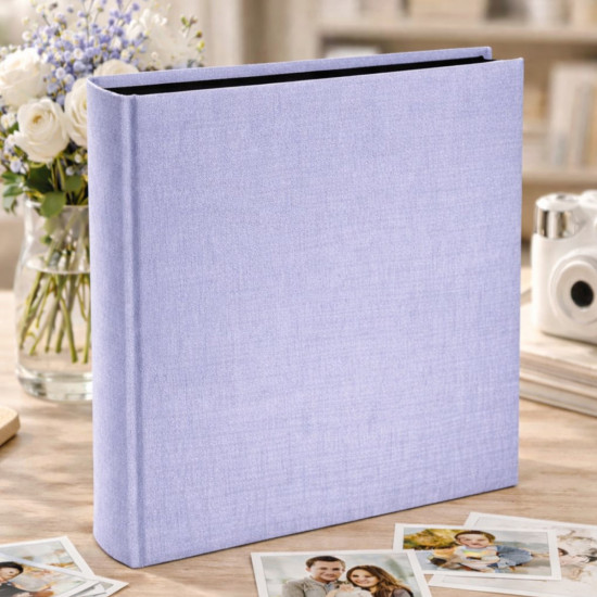 Фотоальбом GEDEON DBCL50 LINEN SKY(B) на 100 чорних стор. 29x32см