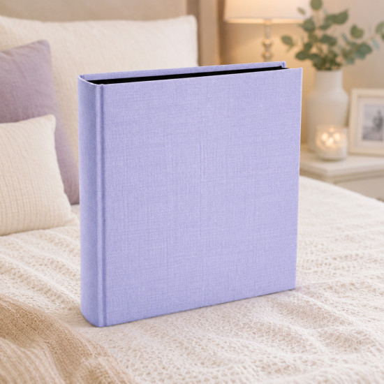 Фотоальбом GEDEON DBCL50 LINEN SKY(B) на 100 чорних стор. 29x32см