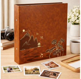 Фотоальбом 10x15см 1000 фото GEDEON SBC461000 LOTUS BROWN