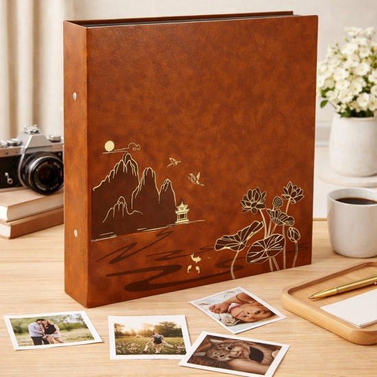 Фотоальбом 10x15см 1000 фото GEDEON SBC461000 LOTUS BROWN