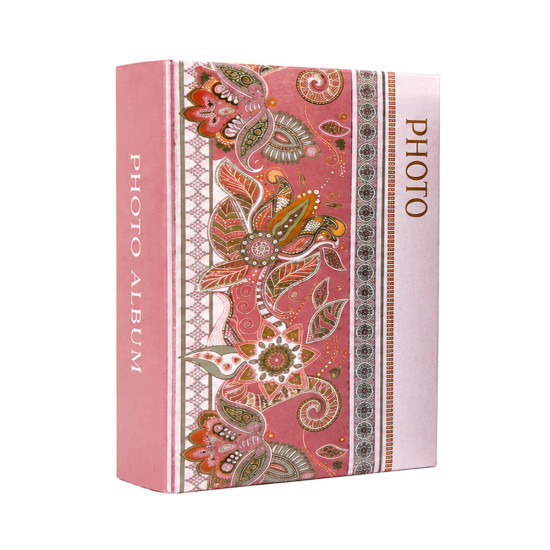 Фотоальбом 10х15см 100 фото GEDEON MM46100 ORIENT pink