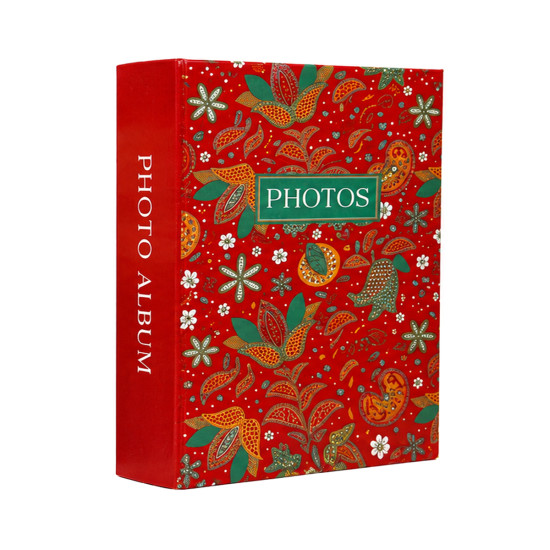Фотоальбом 10х15см 100 фото GEDEON MM46100 ORIENT red