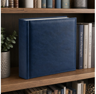 Фотоальбом самоклейка 100стор. 23x28см GEDEON DRS50 ROYAL BLUE
